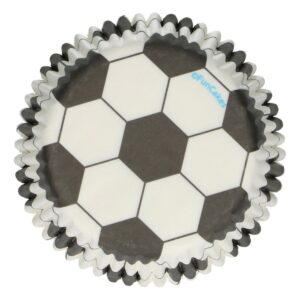 Cupcake bakvorm voetbal